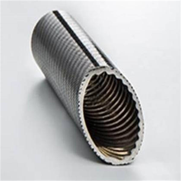 Ribbed OD and ID Wave Tube, Titanium, 32 Fins Per Inch