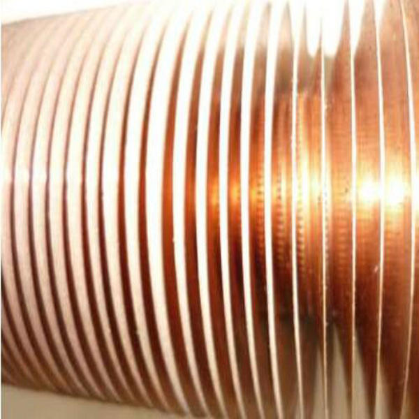 KL Wound Finned Tube, Copper, AS, CS, SS, OD 16-63 MM