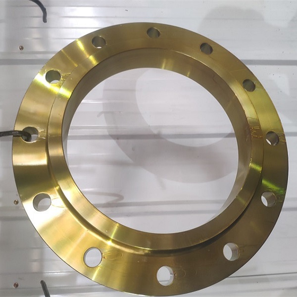 ASME B16.5 Yellow Painted Plate Flange, 1/2-96 Inch, Class 150