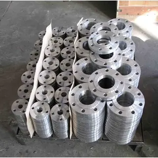 DIN Carbon Steel Slip-on Flange, 4 Inch, Clss 300 LB, RF Ends