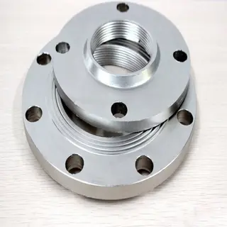 ASTM A105 Threaded Flange, Class 150, OD 1/2-24 Inch