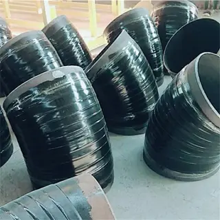 32 Inch Seamless Pipe Elbow, Polyethylene Coated, CS