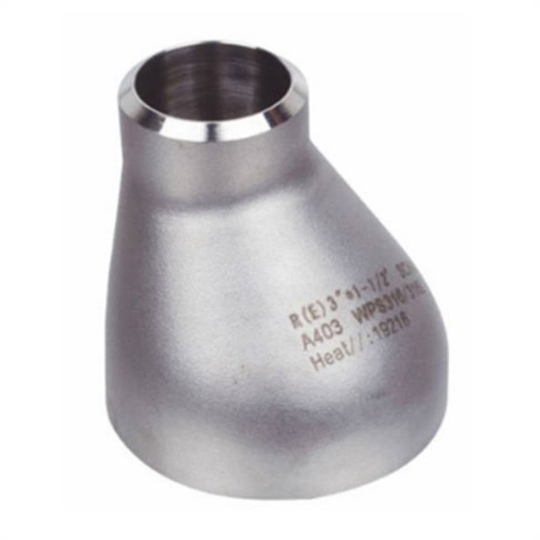 ASTM A182 304 Seam Eccentric Reducer, ASME B16.9, 6 x 8 Inch