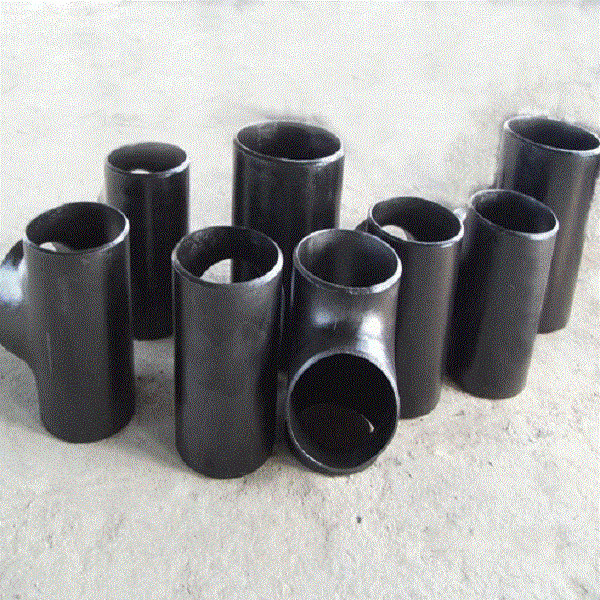 DIN Pipe Reducing Tee, Butt Welded, 20 Inch
