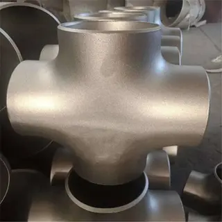 ASME B16.9 Equal Cross 4 Way Pipe Tee, BW, 1/2-80 Inch