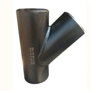 45 Deg ASTM A860 WPHY 65 Lateral Tee, 1/2-72 Inch