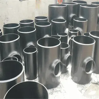 ASTM A234 WPB Pipe Equal Tee, ASME B16.9, 8 Inch, SCH 40