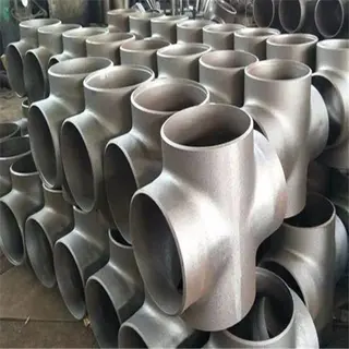 ASME B16.9 Equal Cross 4 Way Pipe Tee, BW, 1/2-80 Inch