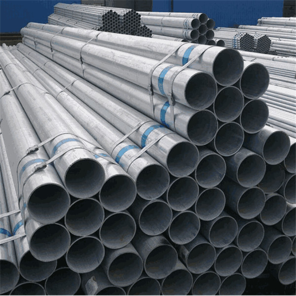 ASTM A53 Galvanized Belt Steel Pipe, OD 1/8-36 Inch