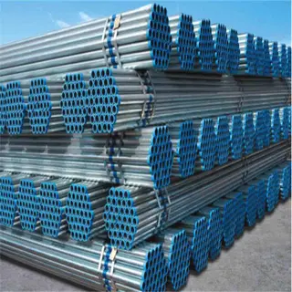 Hot-dip Galvanized Seamless Steel Pipe, 4 Inch, SCH 40