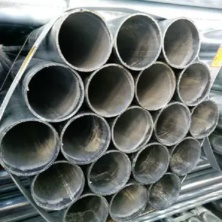 Hot-dip Galvanized Seamless Steel Pipe, OD 21.3-406.4 MM
