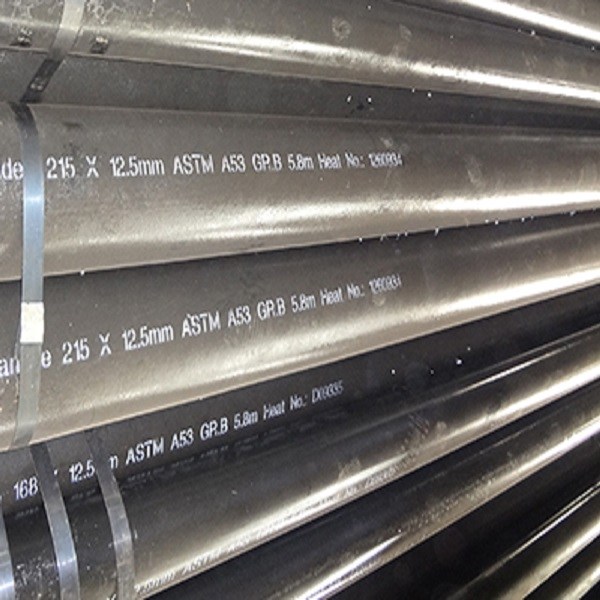 ASTM A53 Gr.B Seamless Pipe, ASME SA53, OD 1/4-24 Inch, 5.8 Meters