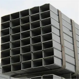 EN 10219 Hot Dipped Gavlanized Rectangular Tube, 80*40 MM