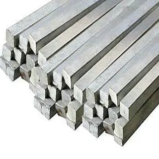 Metal Square Bar, Steel, Aluminum, Brass, Bronze, Copper