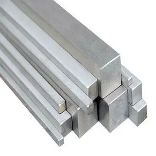 Metal Square Bar, Steel, Aluminum, Brass, Bronze, Copper