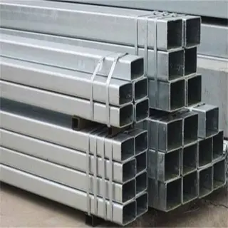 S275JR Hot Dip Galvanized Square Tube, OD 10*10-160*160 MM