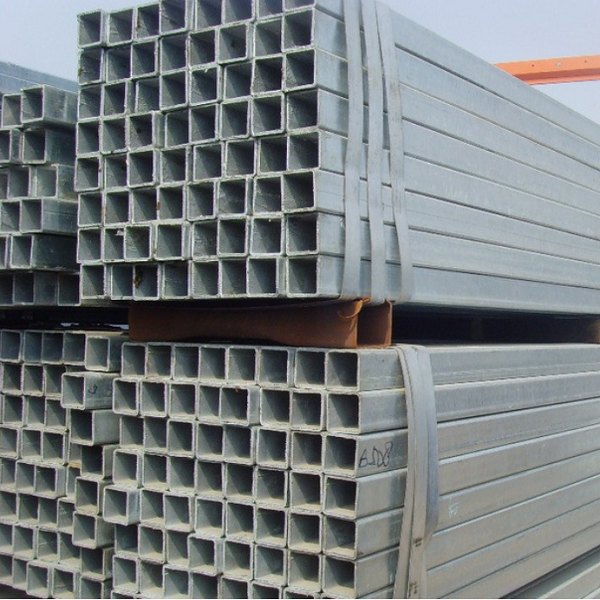 S355JR Galvanized Square Steel Pipe, Hollow Section 160*160 MM