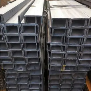 Mild Galvanized U-shaped Steel Bar, S235JR, 50*2.5 MM
