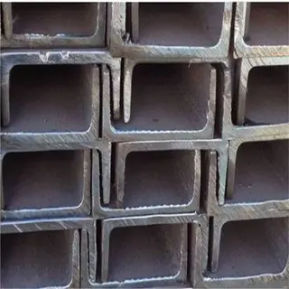 Mild Galvanized U-shaped Steel Bar, S235JR, 50*2.5 MM