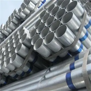 Hot-dip Galvanized ERW Steel Pipe, OD 21.3-406.4 MM, SRL, DRL