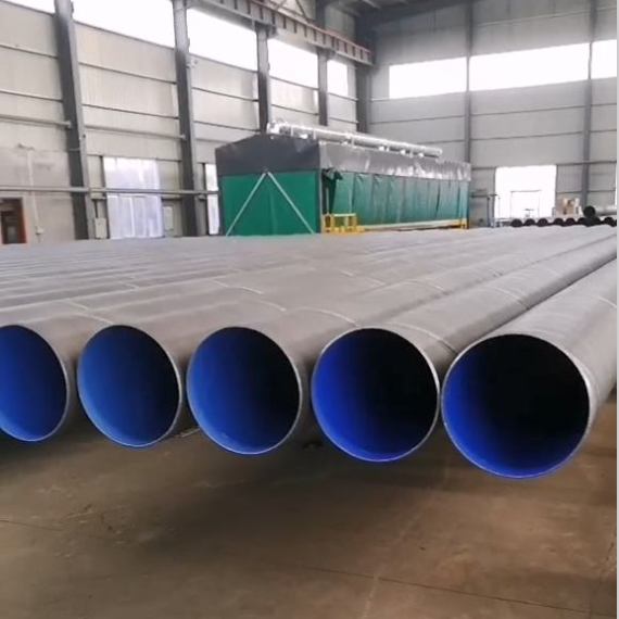 Q235A SSAW Fluid Steel Pipe, Double Wire and Double-Faced
