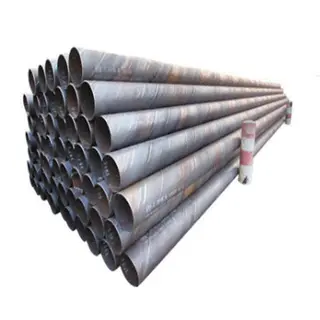 ASTM A252, ASME SA252 SSAW Pipe, OD 8-160 Inch, WT 3.2-40 MM