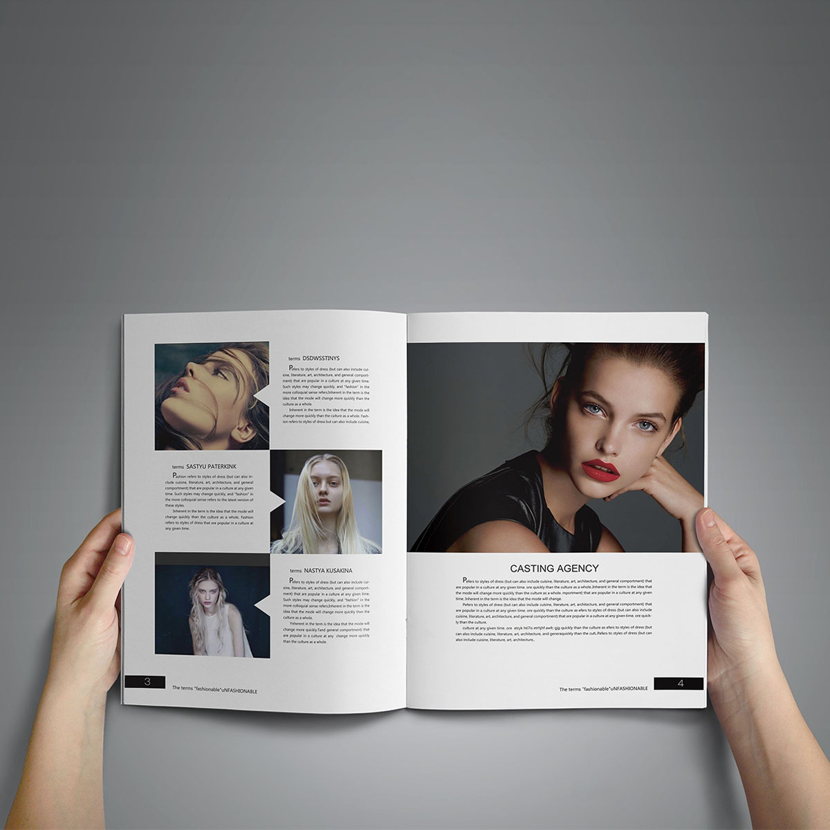 Custom Saddle-Stitch Booklet Printing