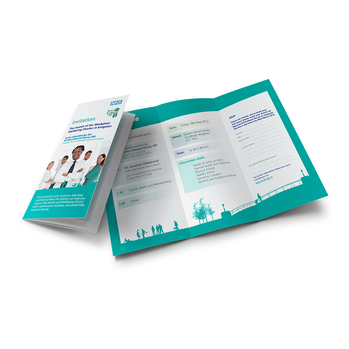 custom printed leaflet