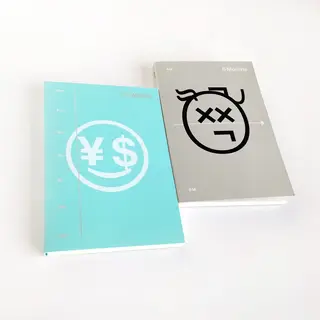 Custom Hard Cover Binding One Hundred Sheet Notepads