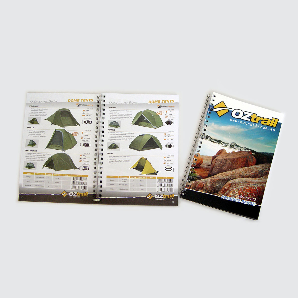 Custom Wire-O Bound Catalog Printing