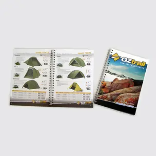 Custom Wire-O Bound Catalog Printing