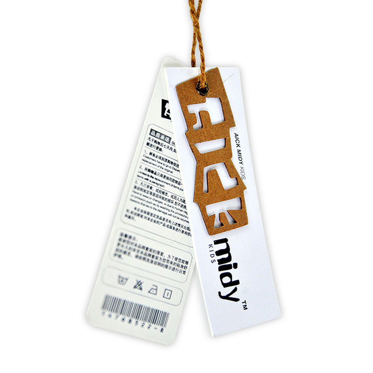 Custom Apparel, Garment, Clothing Hang Tags
