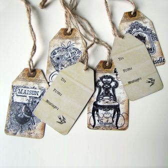 Custom Full-Color Printed Paper Product Tags