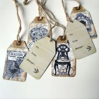 Custom Full-Color Printed Paper Product Tags