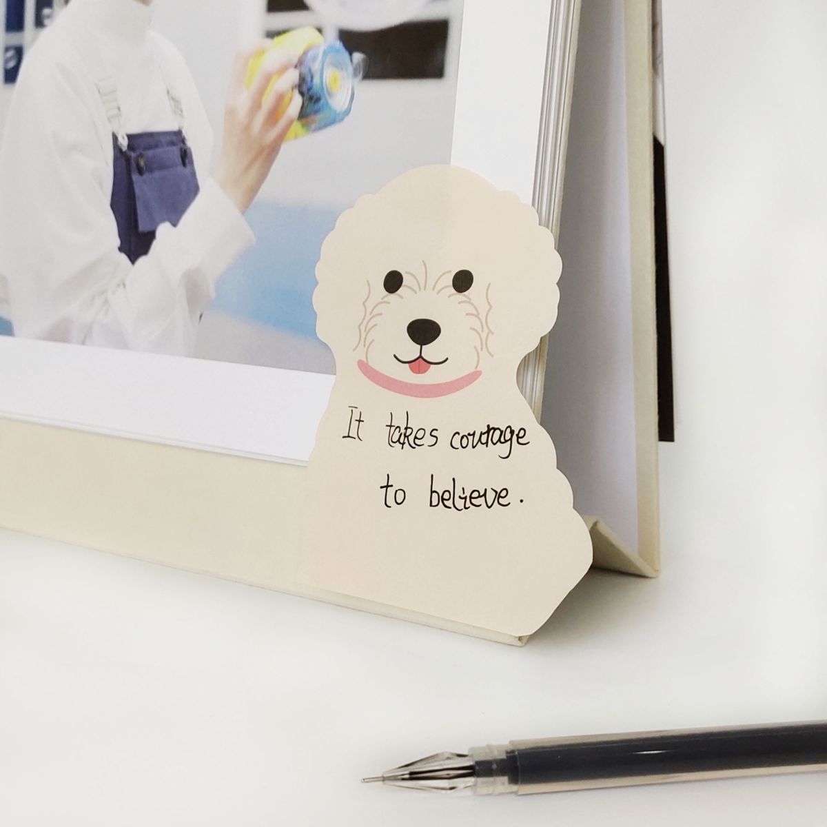 Custom Printed Cute Cartoon Doggy and Bunny Note Pads