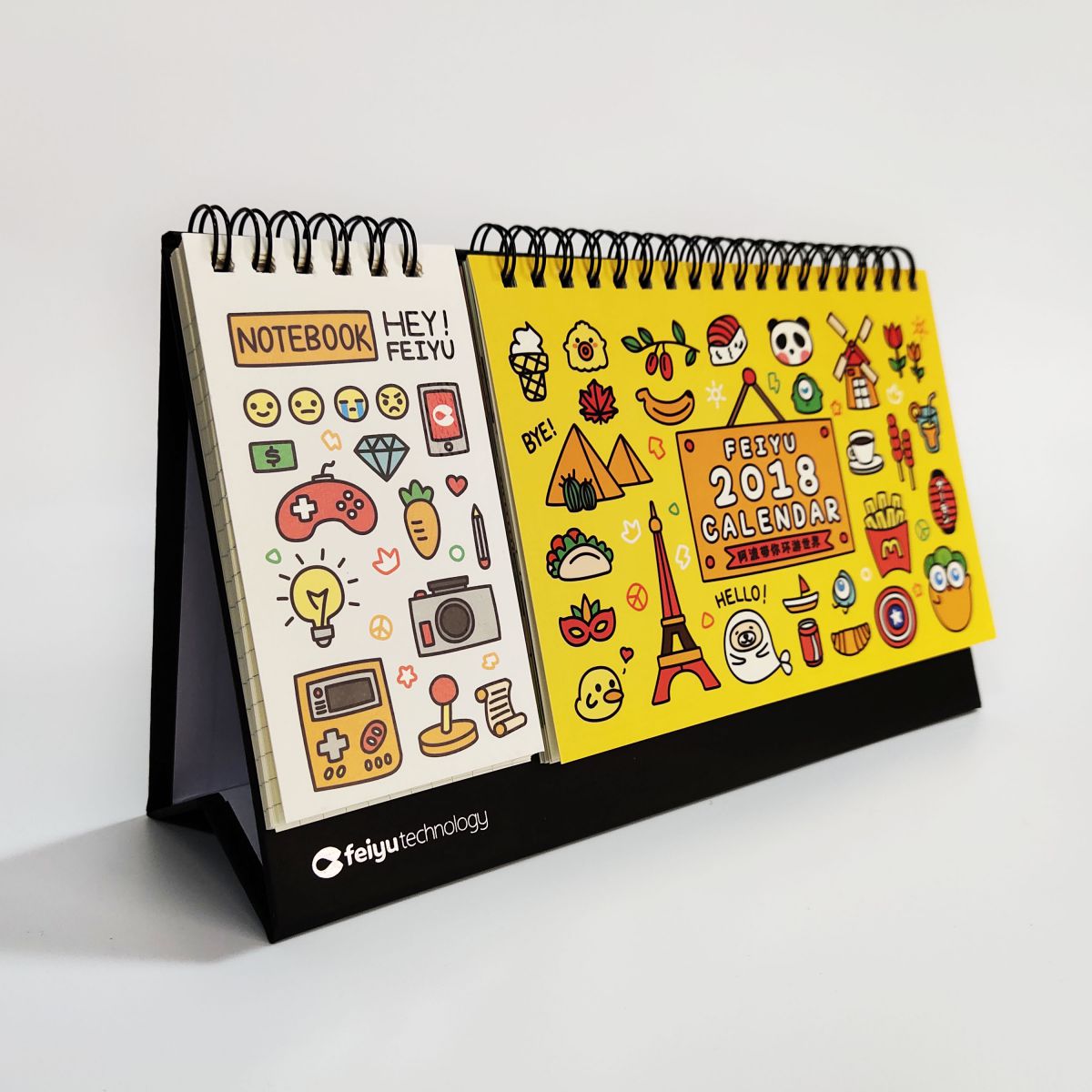 Printed Desk Calendar - Customized Company Calendar