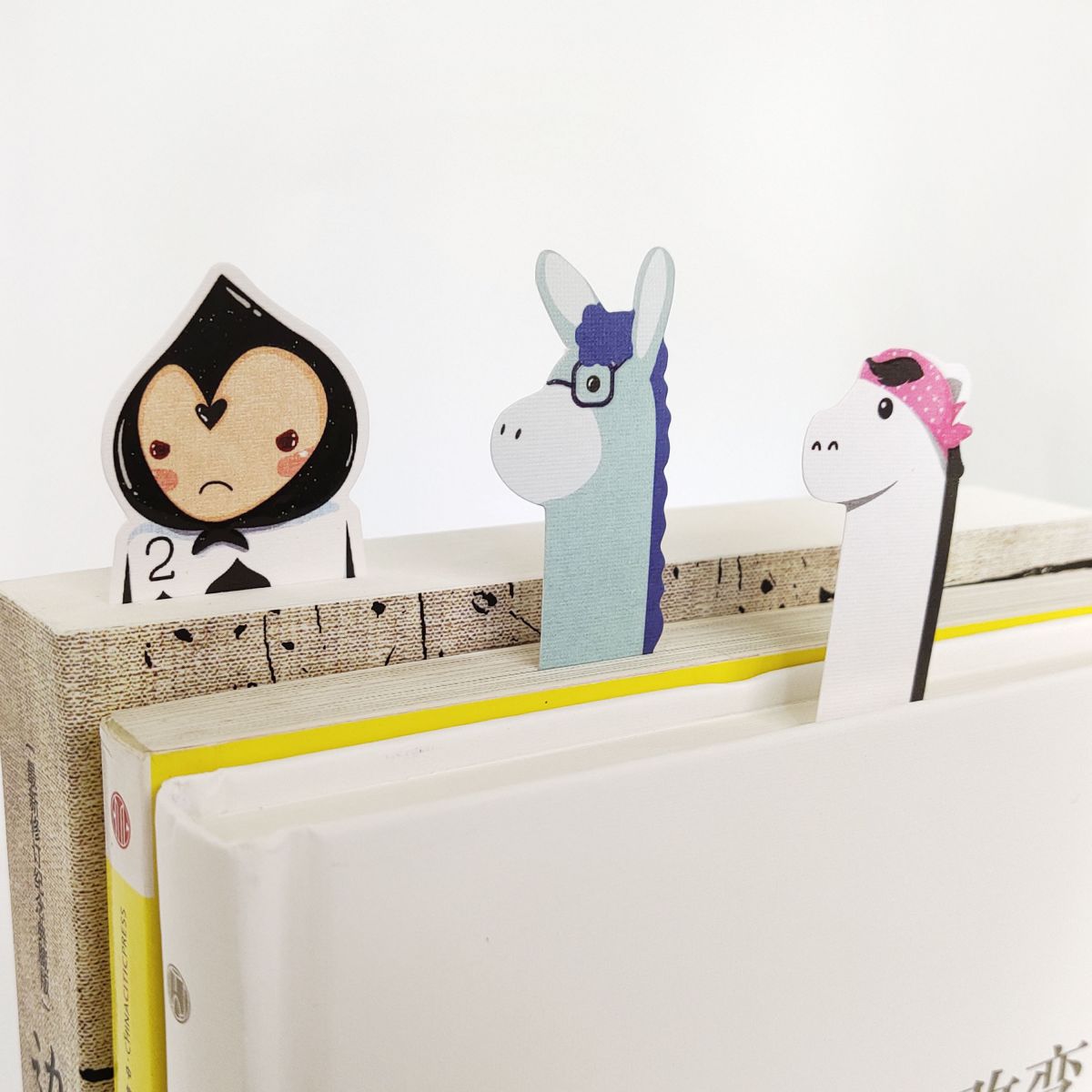 Custom Printed Cute Cartoon Animal Bookmarks