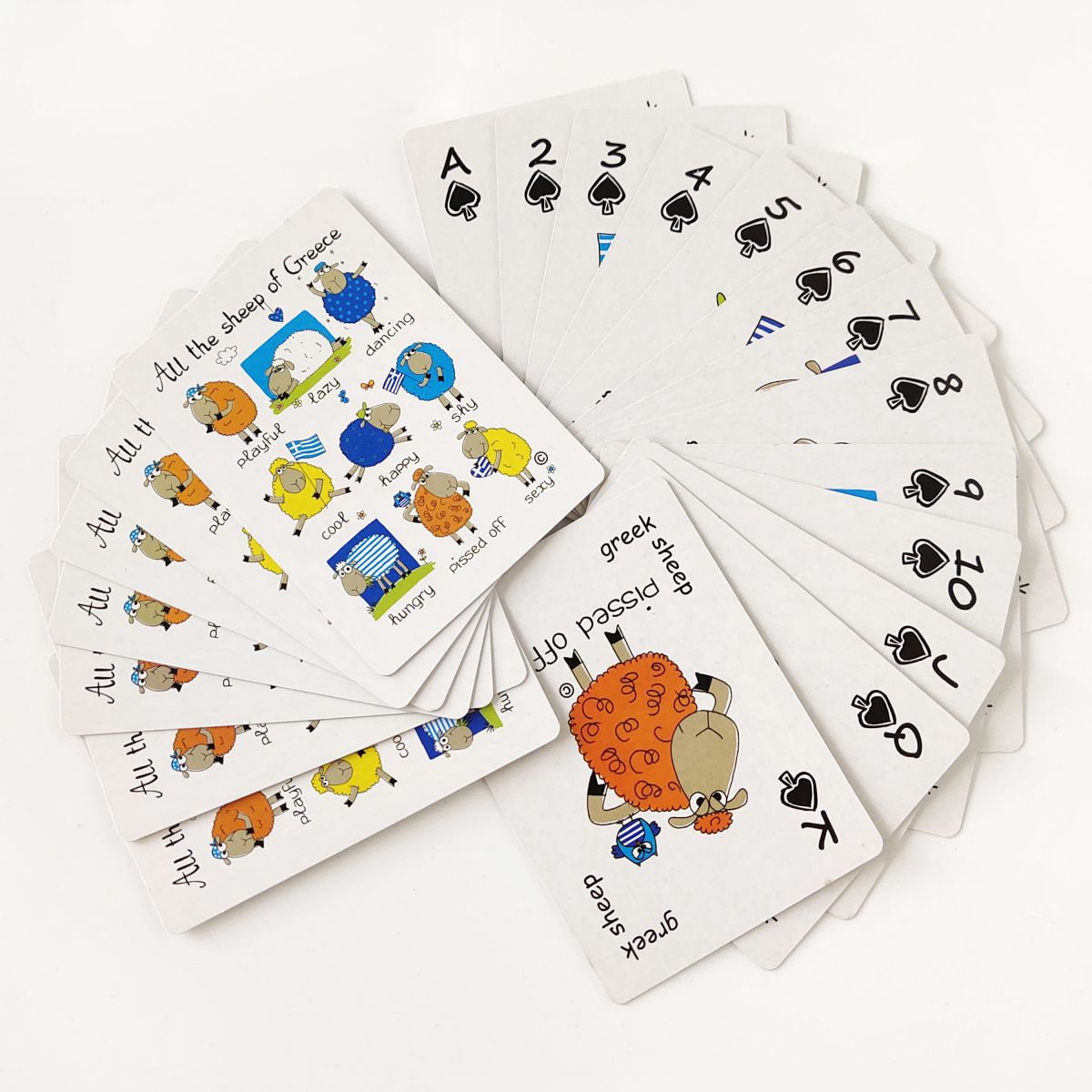 Personalized Cartoon Gift Playing Cards