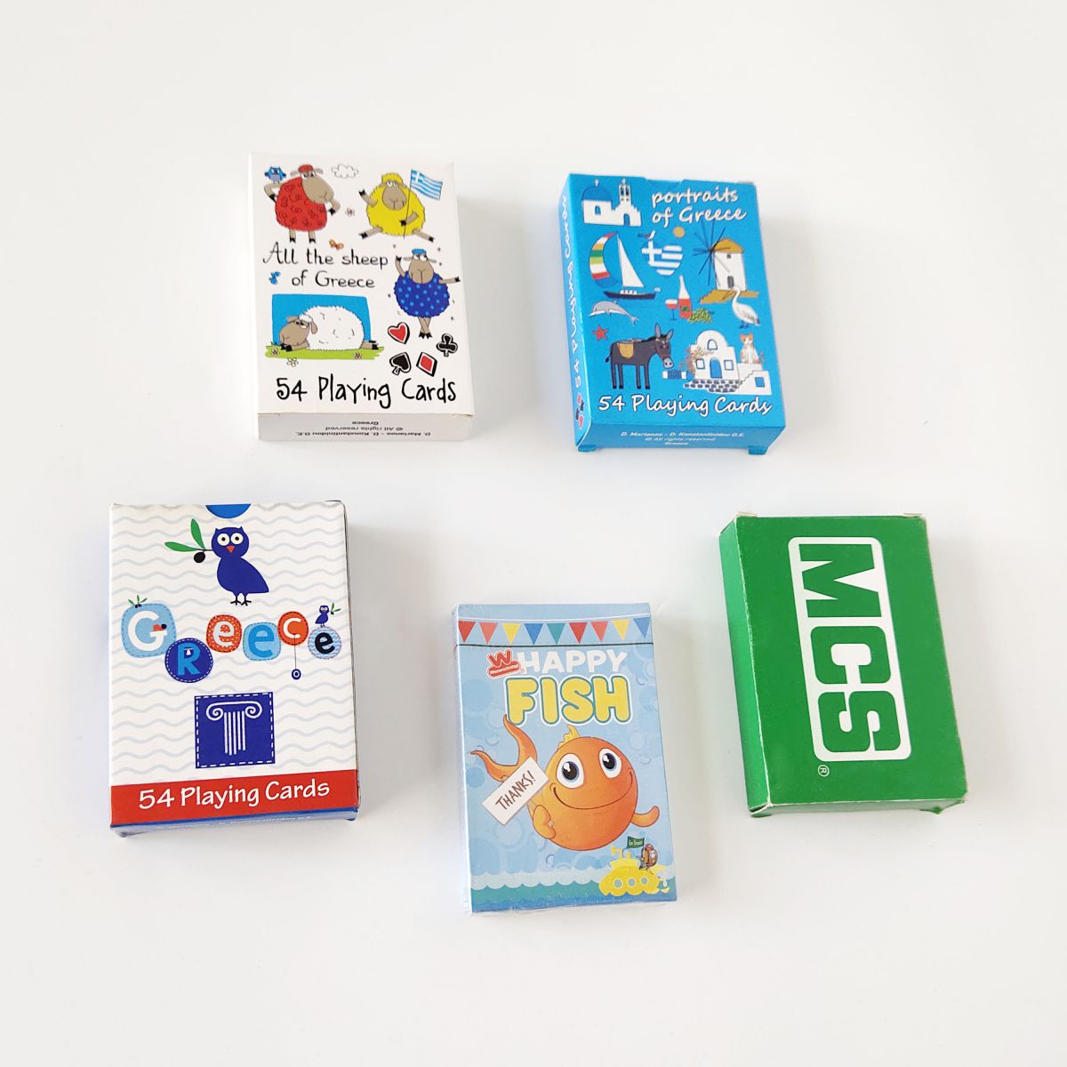 PP011 Personalized Cartoon Gift Playing Cards