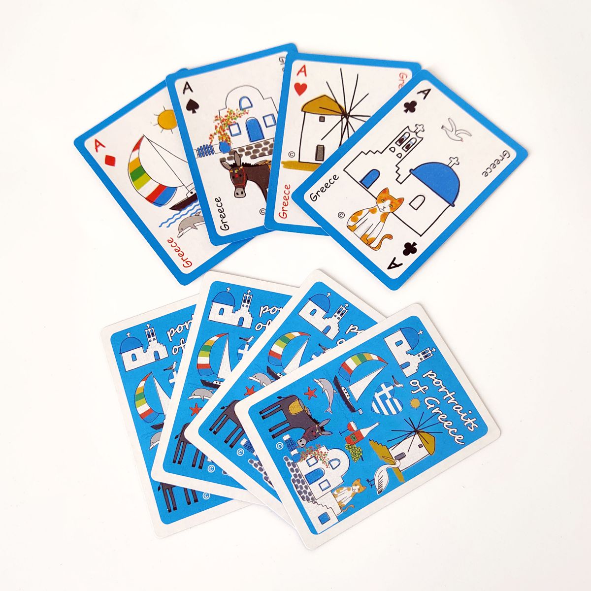 Personalized Cartoon Gift Playing Cards