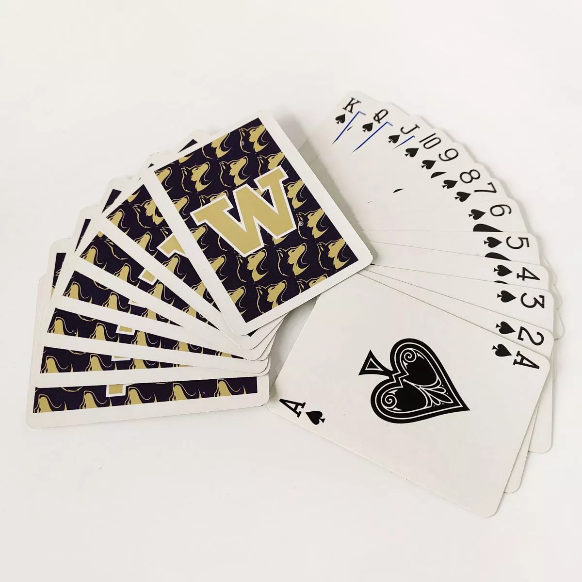 College Playing Cards Washington Huskies