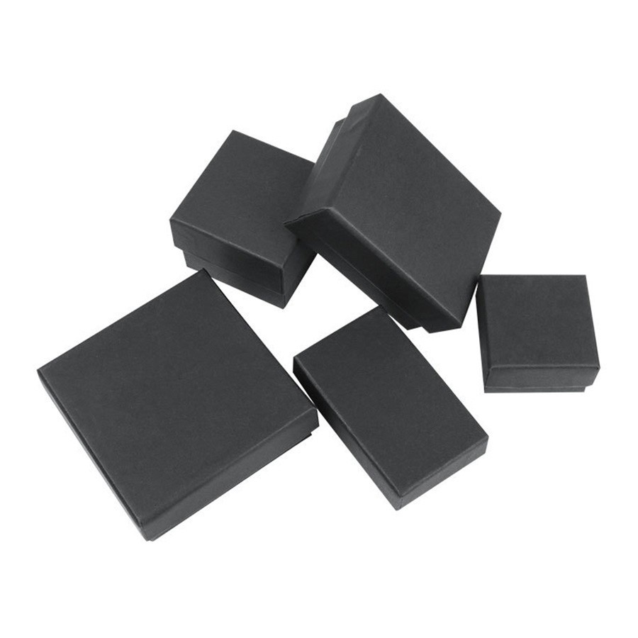 Black Gift Box With Lid
