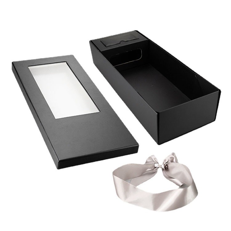 Black Gift Box With Lid