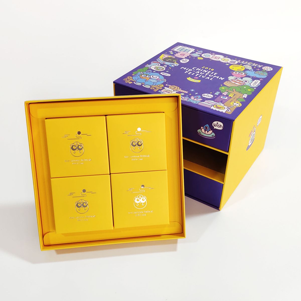Autumn Festival Mooncake Gift Box Cookie Pastry Baking Boxes
