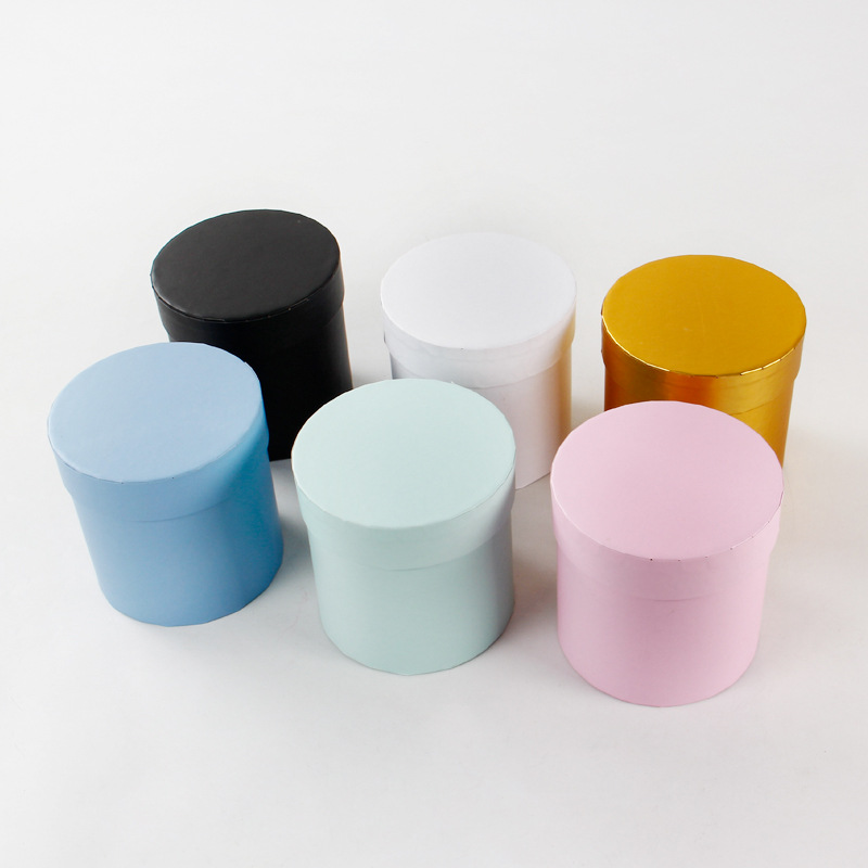 FB003 Color Round Flower Arrangement Box Luxury For Bouquet
