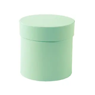 FB003 Green Round Flower Arrangement Box Luxury For Bouquet