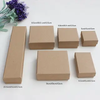 Jewelry packaging box paper
