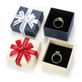Empty earring box