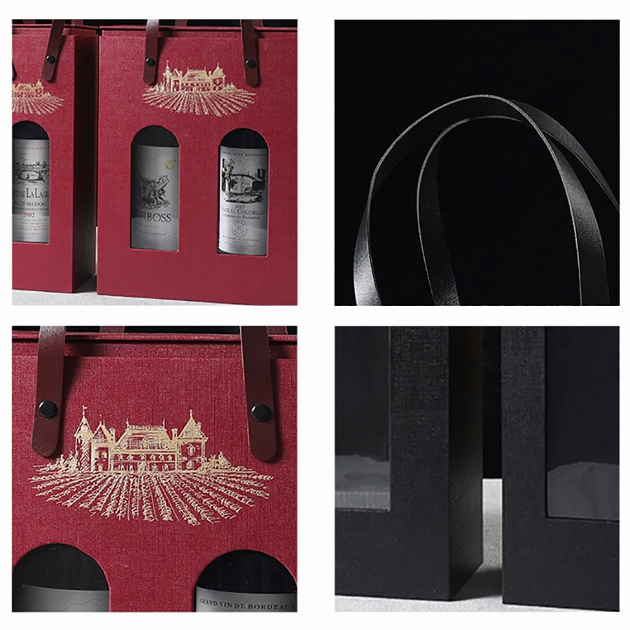 Wine bottle box gift