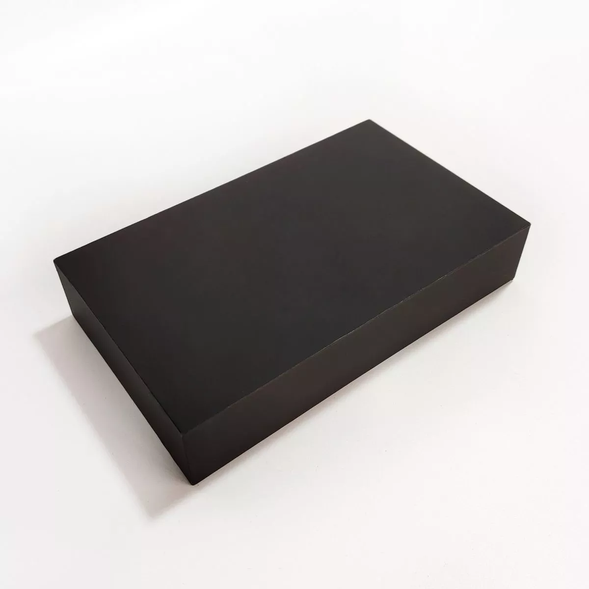 black paper boxes with lids